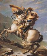 Jacques-Louis David Napoleon Crossing the Alps (mk08) Sweden oil painting artist